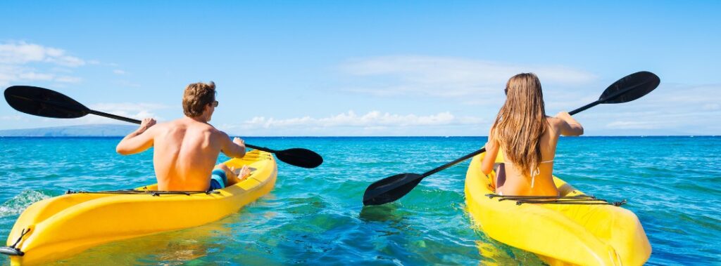 Kayaking on the Gulf Coast